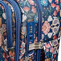 Amazon.com: Vera Bradley Women's Softside Rolling Suitcase Luggage